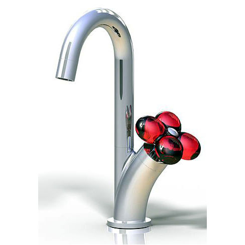Aqua Art AG AquaClic Fleur rouge