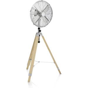 TRISTAR Holz Dreibein Stativventilator Metall